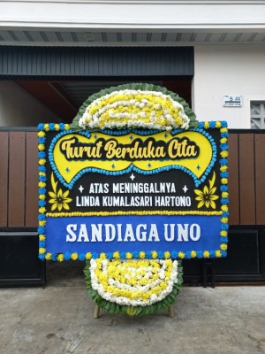 Papan Bunga Duka di Boyo